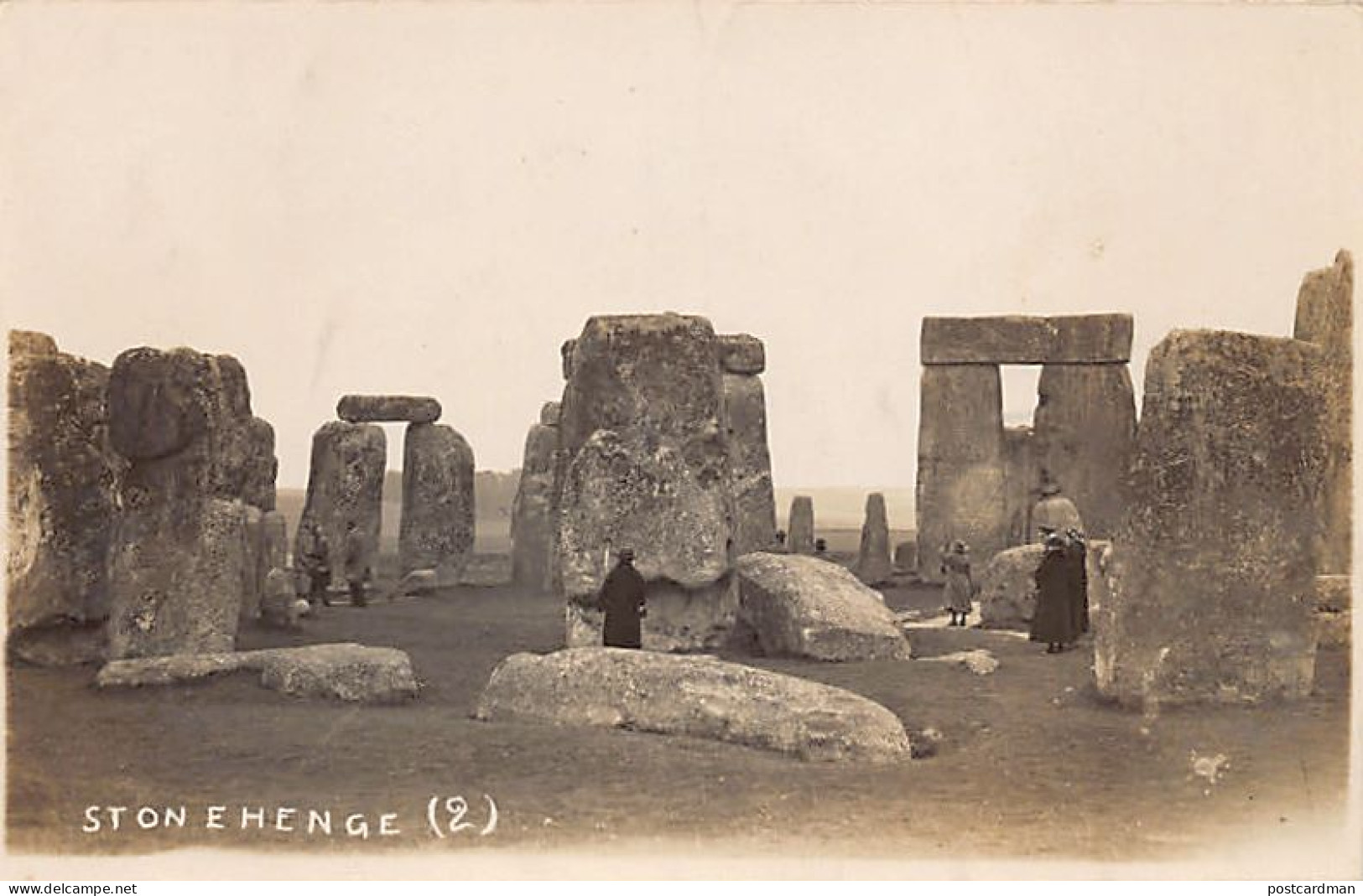 England - STONEHENGE - Real Photo