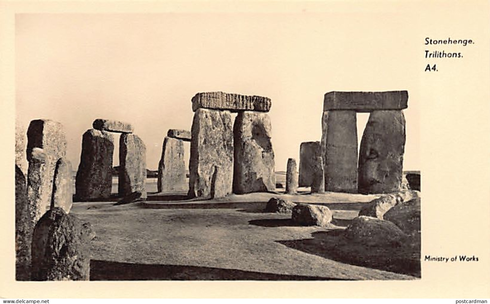 England - STONEHENGE Trilithons