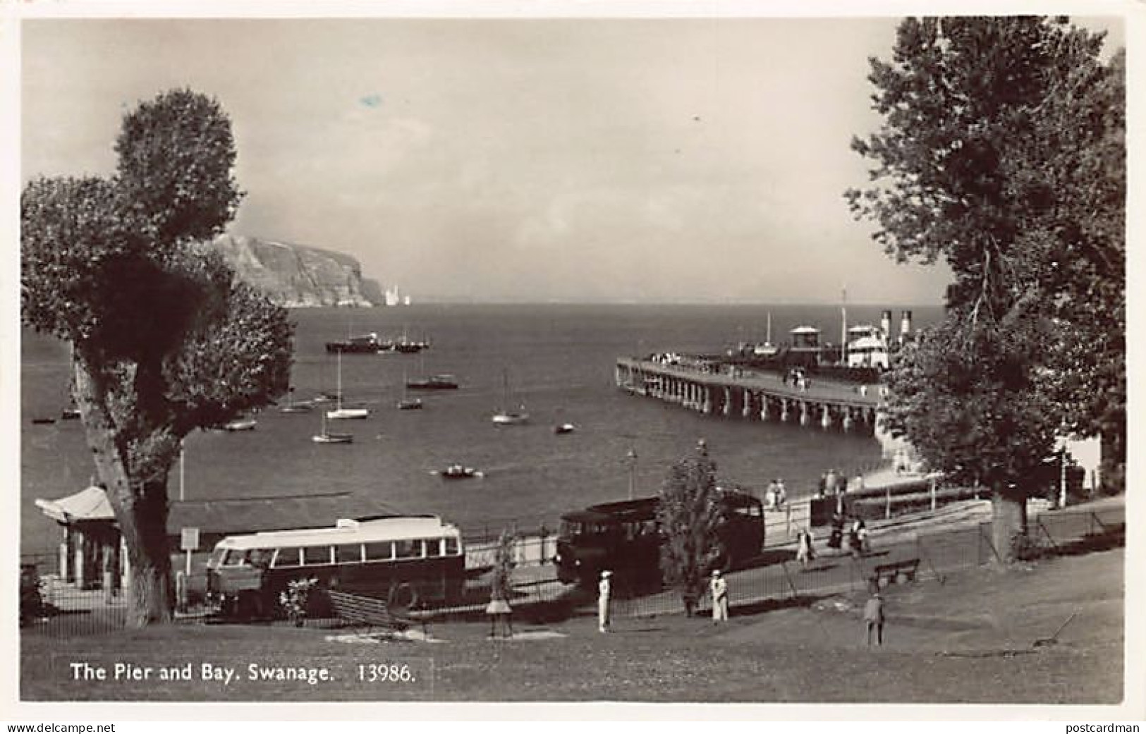 England - SWANAGE The Pier and Bay