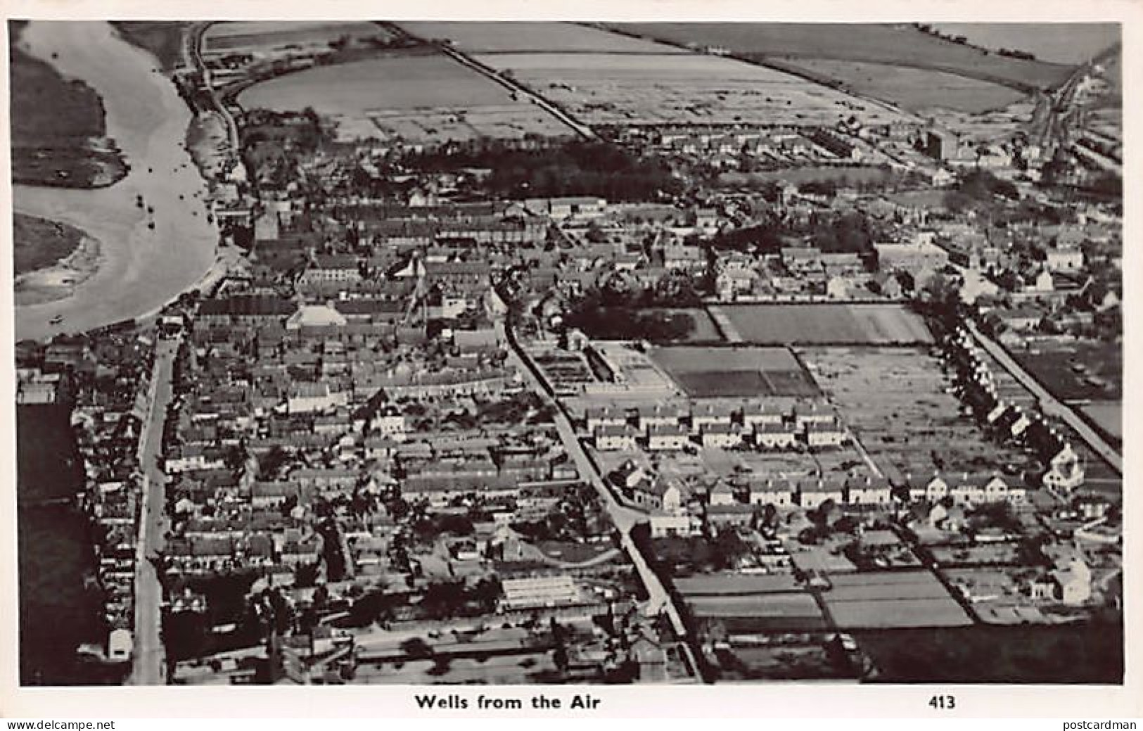 England - WELLS from the air