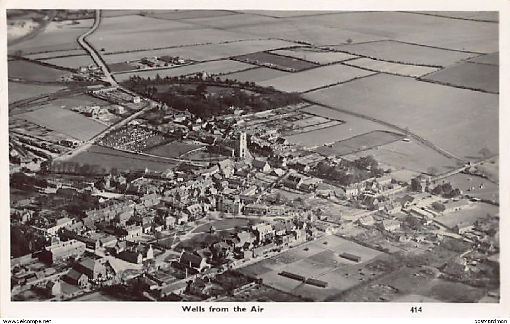 England - WELLS from the air