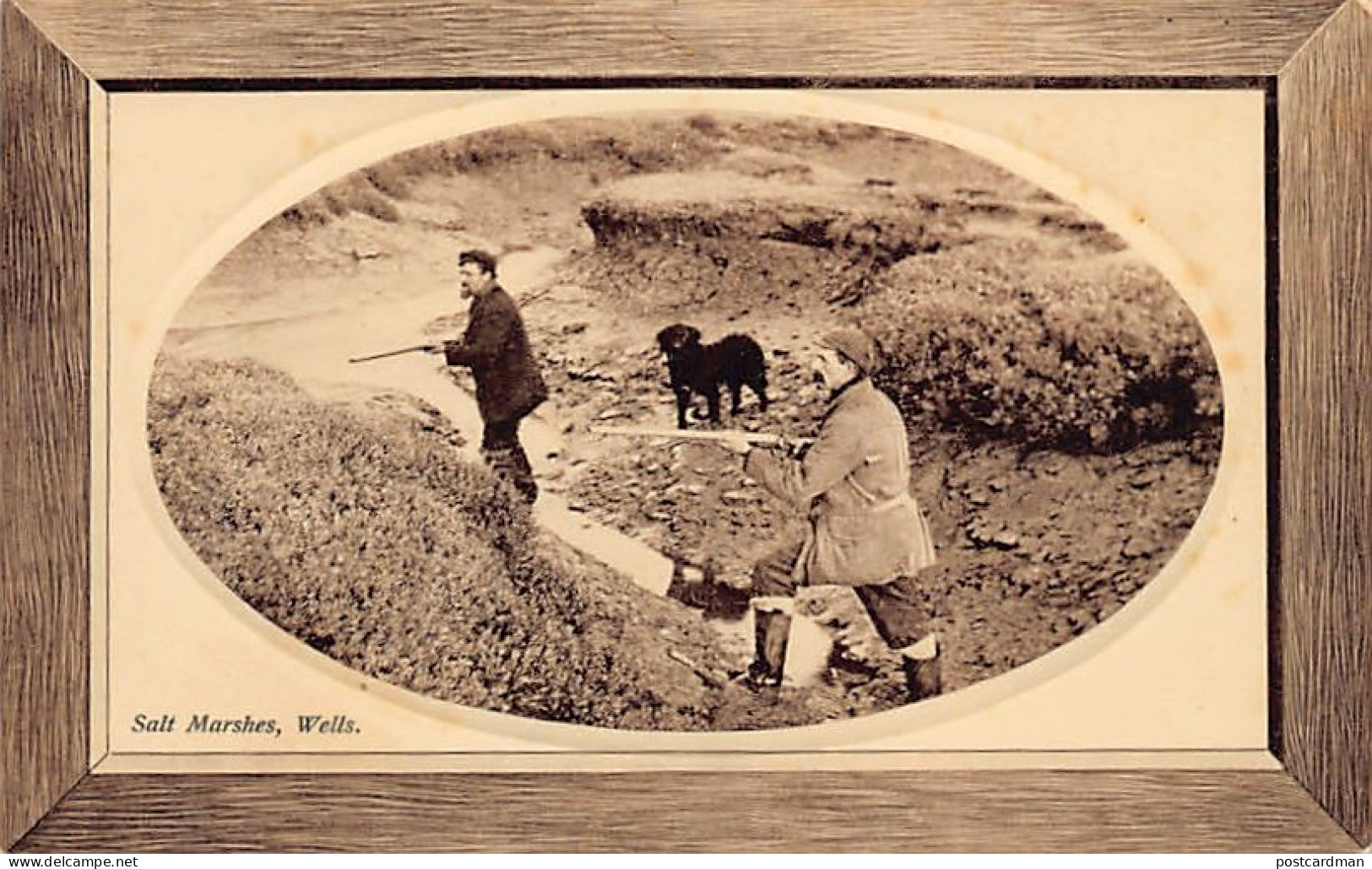 England - WELLS - Hunting - Salt Marshes