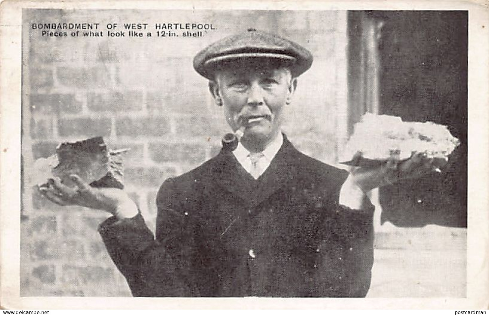 England - WEST HARTLEPOOL Bombardment