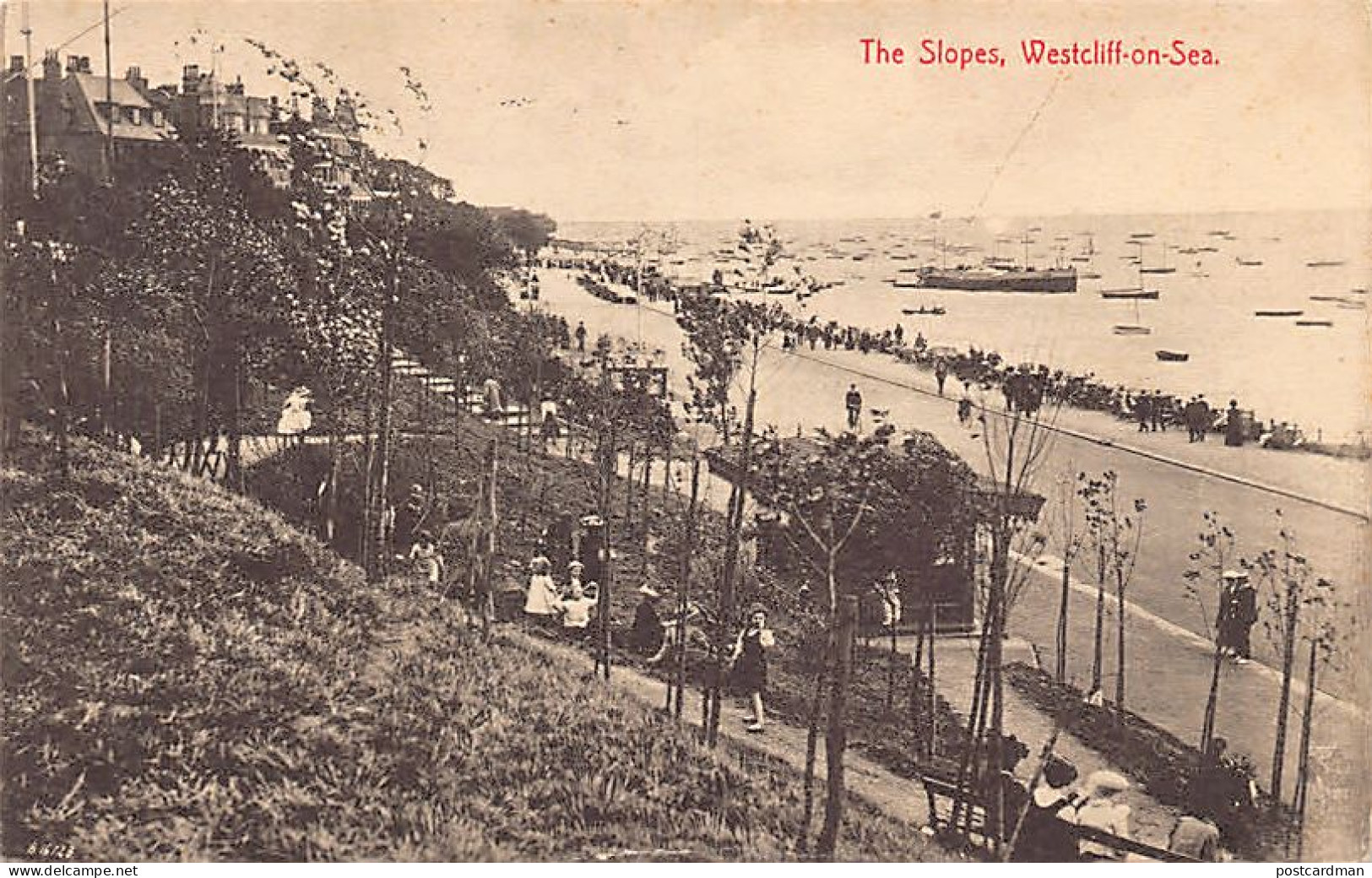 England - WESTCLIFF-ON-SEA - The slopes