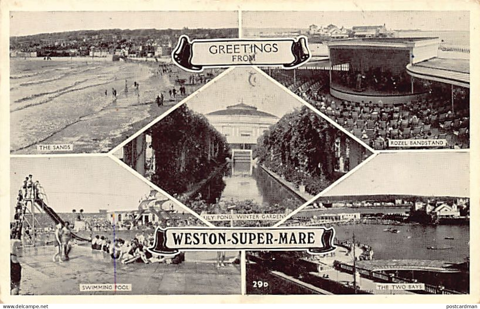 England - WESTON-SUPER-MARE Greetings