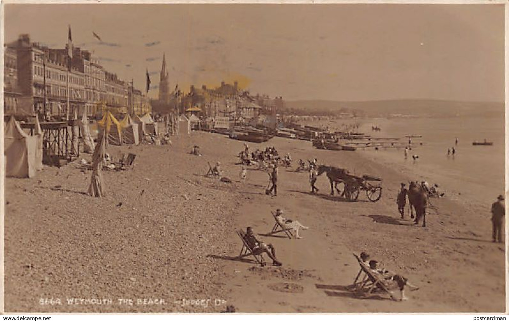 England - WEYMOUTH - The Beach - Publ. Judges 8664