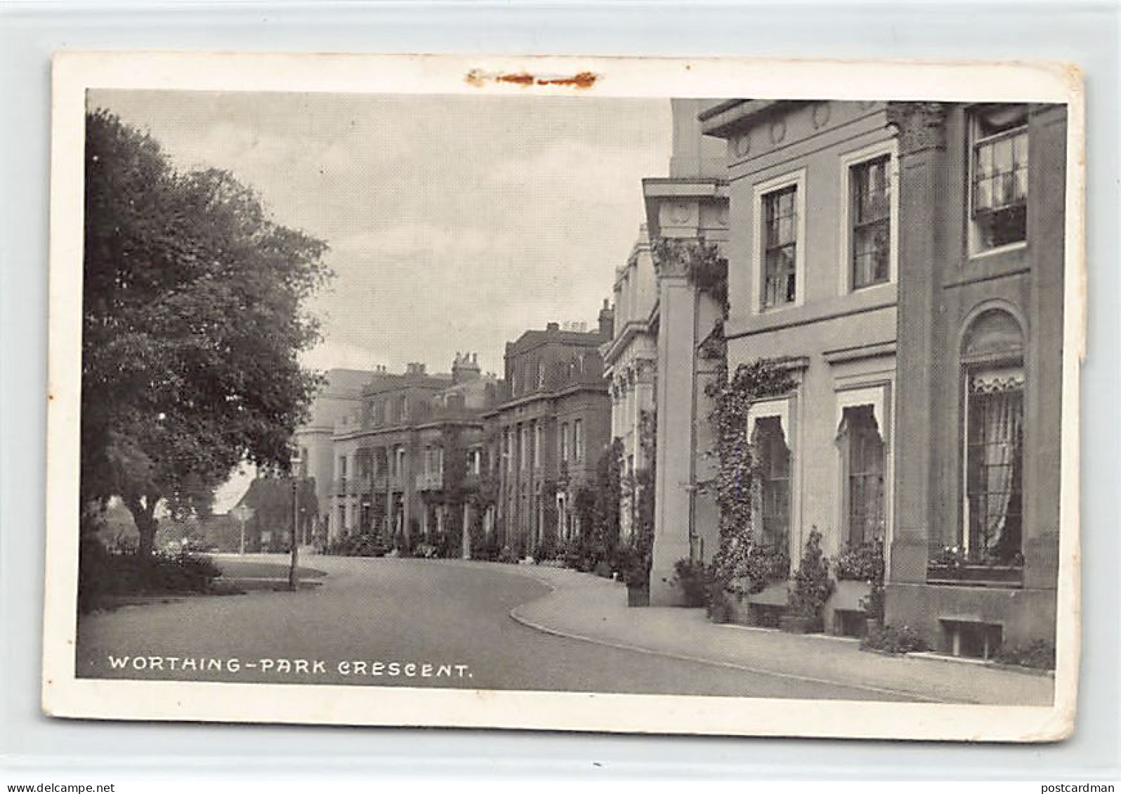 England - WORTHING Park Crescent - SEE SCANS FOR CONDITION