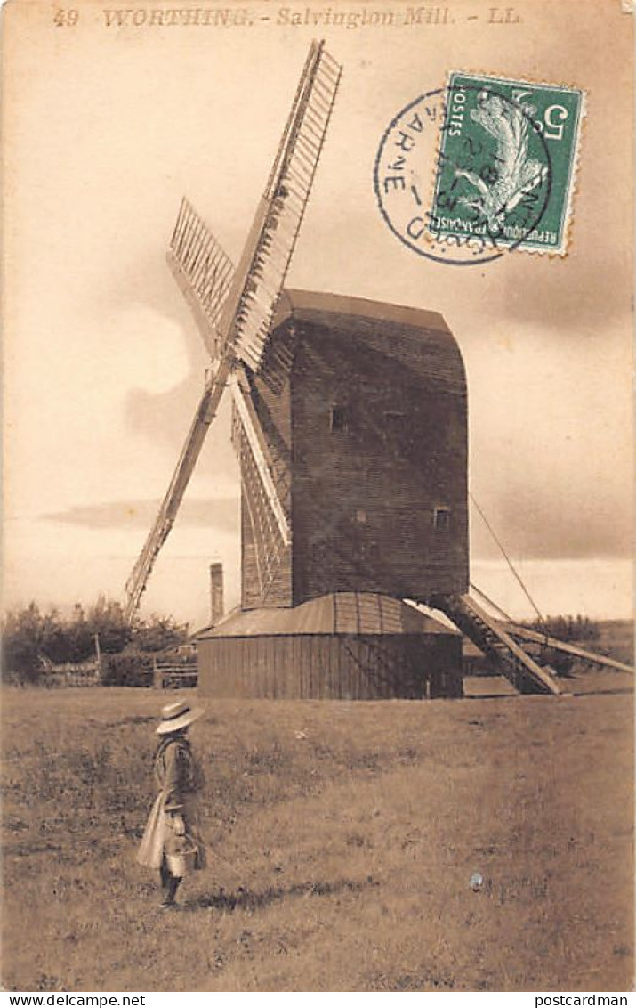 England - WORTHING - Salvington windmill - Publ. Levy L.L. 49