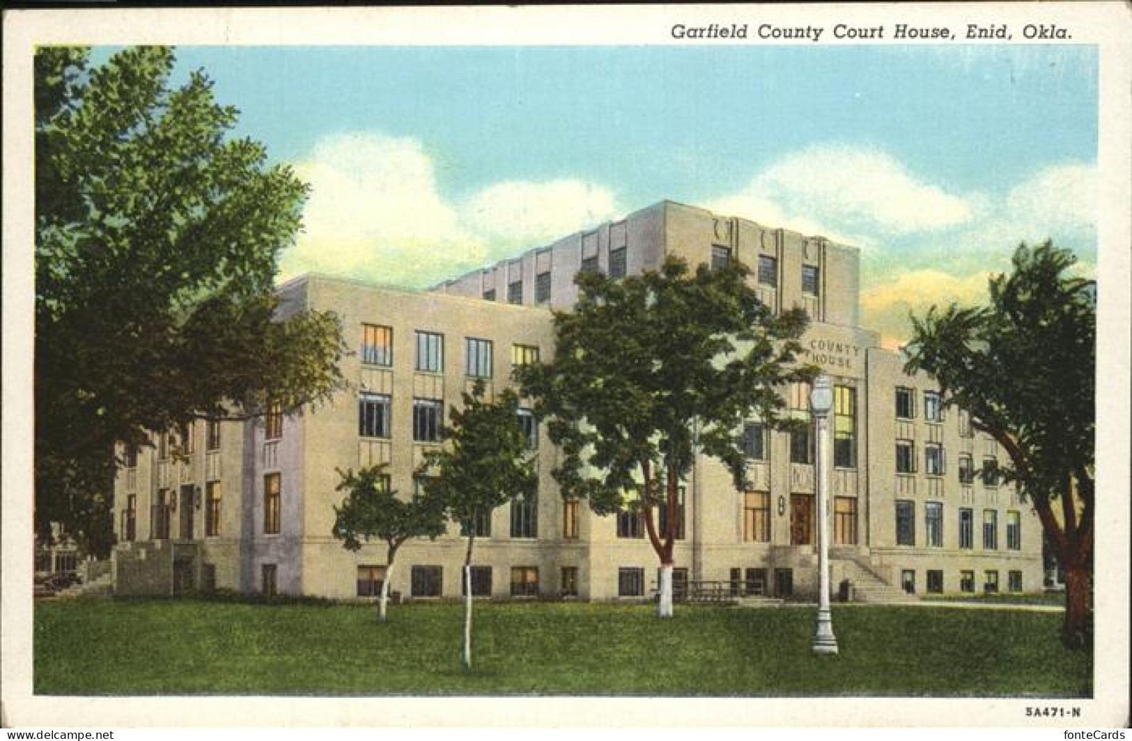 Enid Oklahoma Garfield County Court House