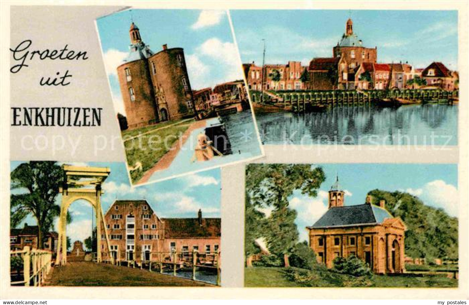 Enkhuizen Hebebruecke Kirche