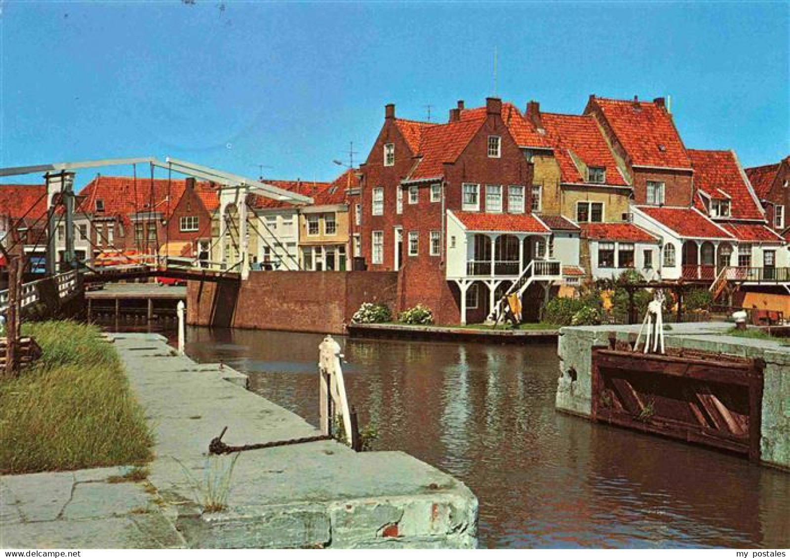 Enkhuizen NL Achterzijde van het Spui