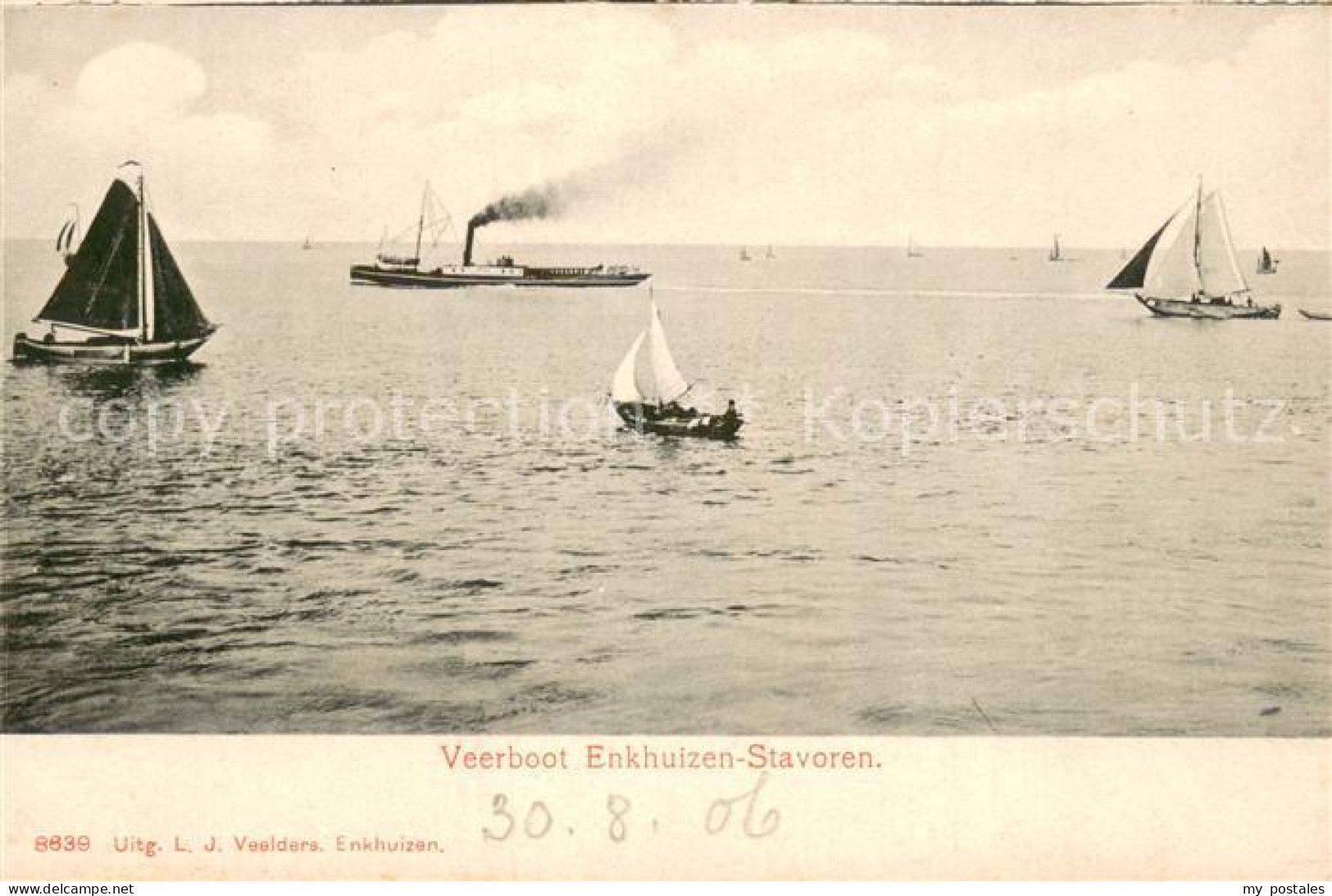 Enkhuizen NL Veerboot Enkhuizen Stavoren