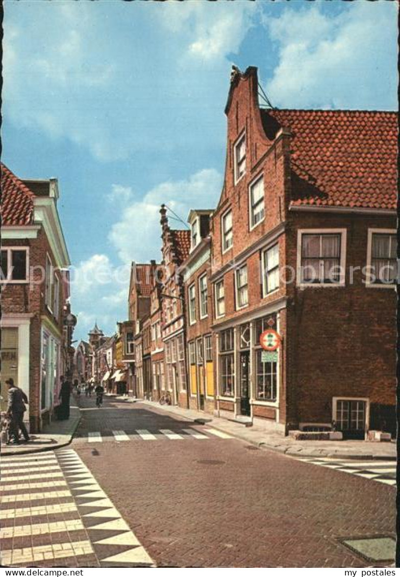 Enkhuizen Westerstraat Giebelhaeuser