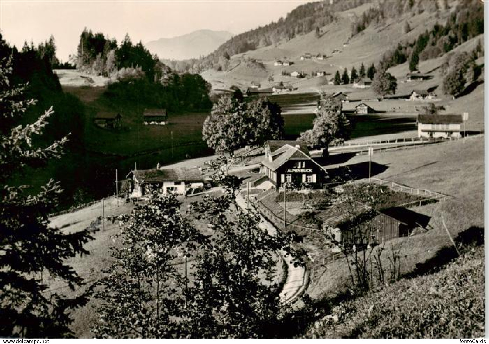 Ennenda Berggasthaus Alpenblick auf den Ennetbergen