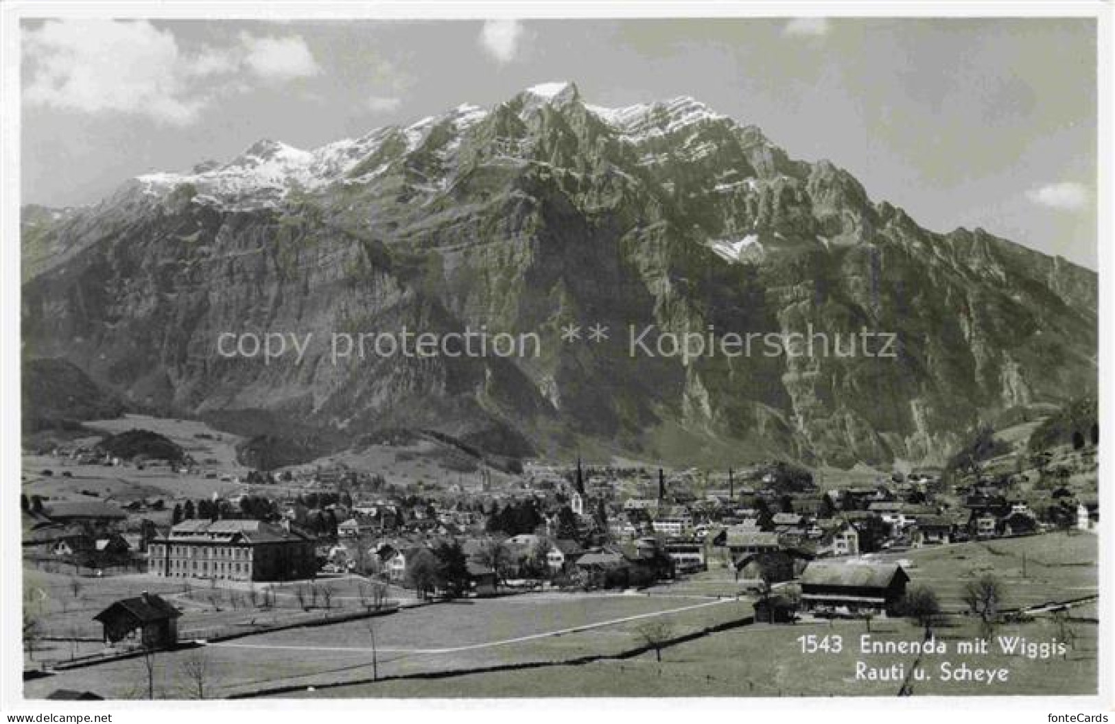 Ennenda Glarus GL mit Wiggis Rauti und Scheye