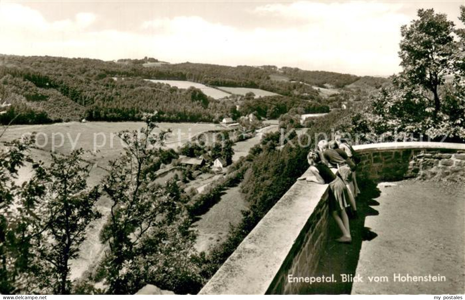 Ennepetal Blick vom Hohenstein