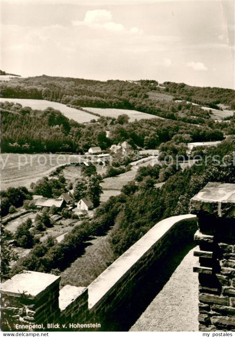 Ennepetal Blick vom Hohenstein