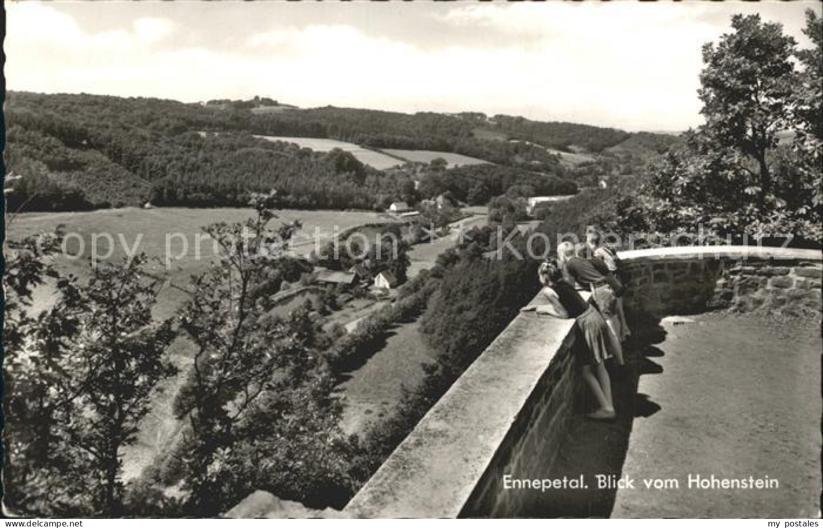 Ennepetal Blick vom Hohenstein