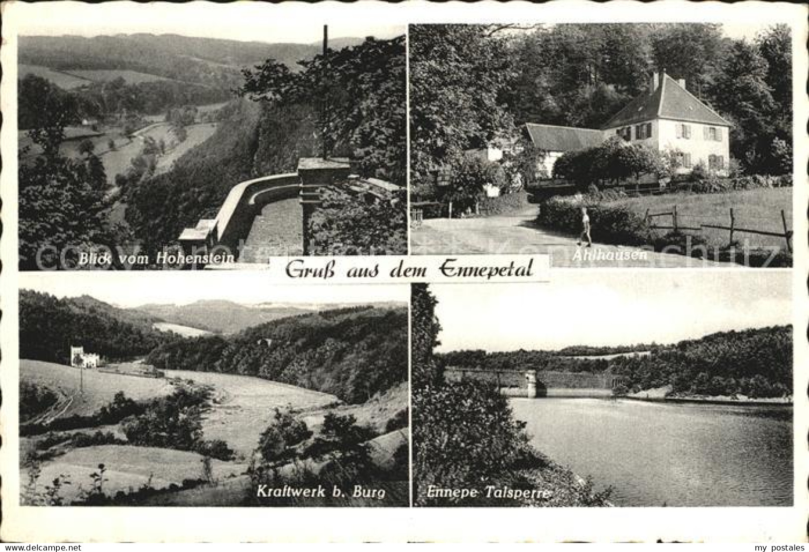 Ennepetal Hohenstein Ahlhausen Kraftwerk bei Burg Talsperre
