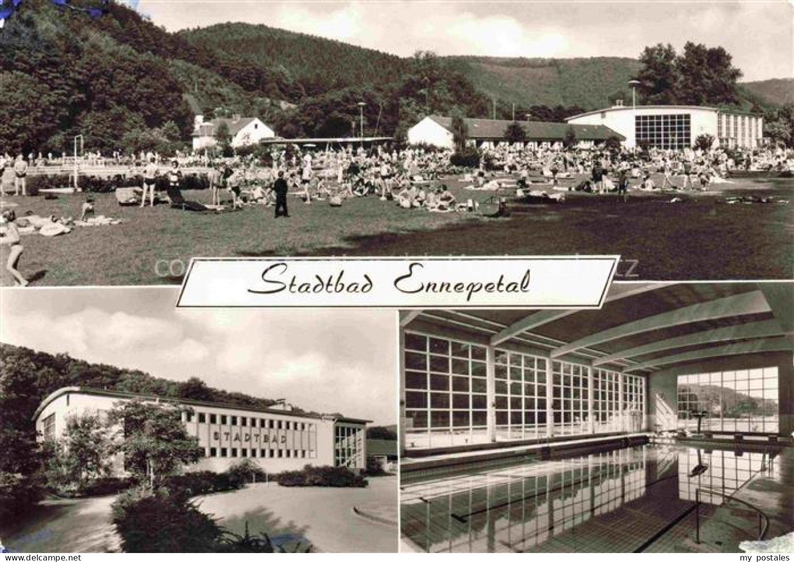 Ennepetal NRW Stadtbad Liegewiese Hallenbad