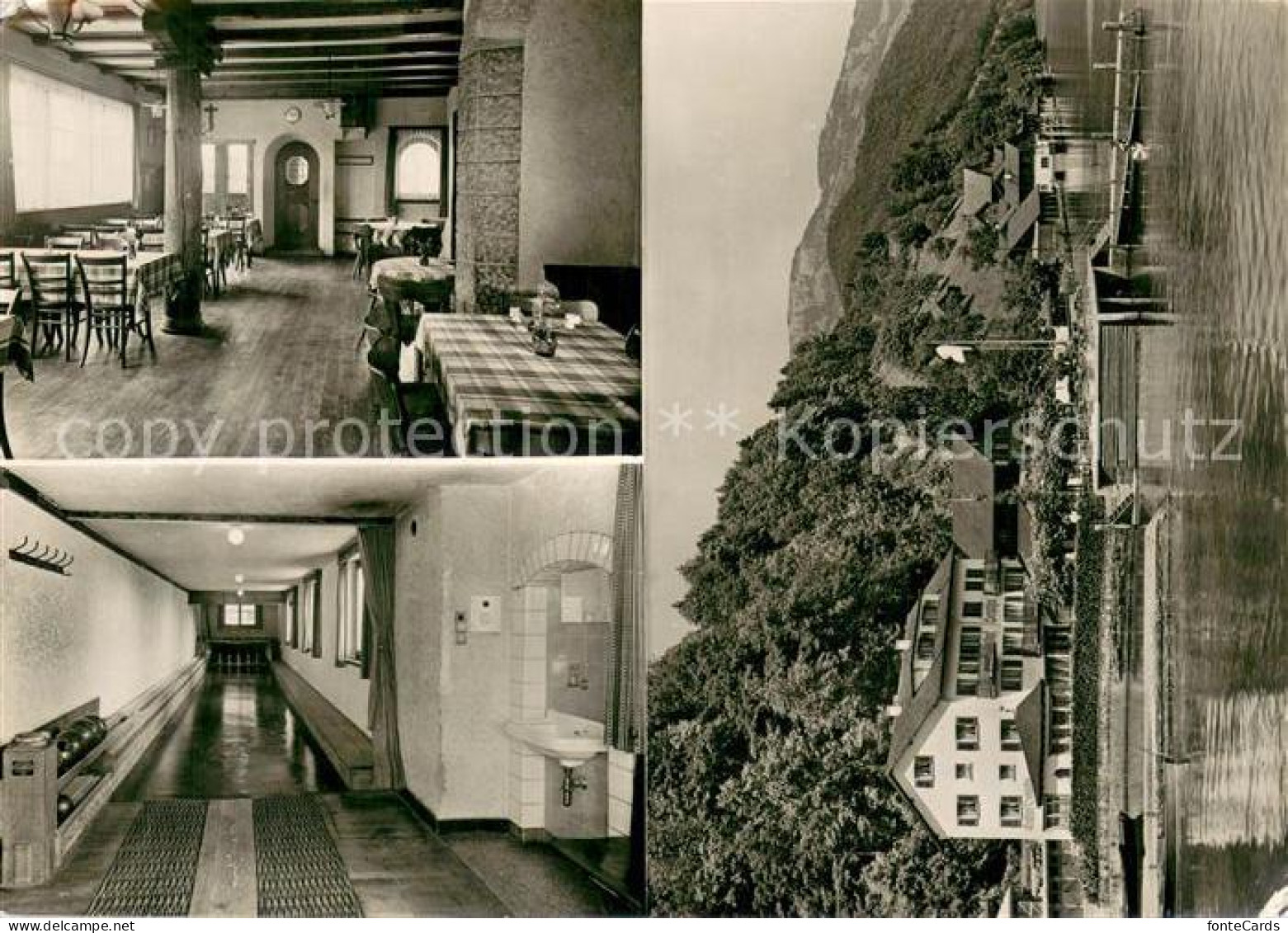 Ennetbuergen Gasthof Schluessel Gaststube Kegelbahn