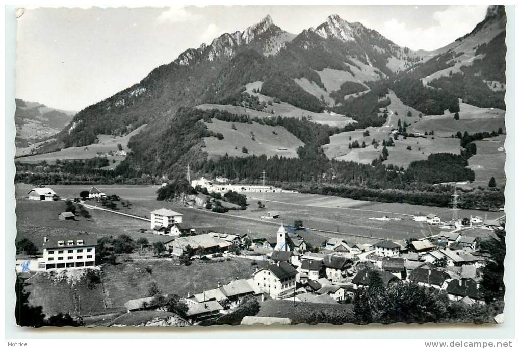 ENNEY  - dents de broc du chamois et du Bourgoz.