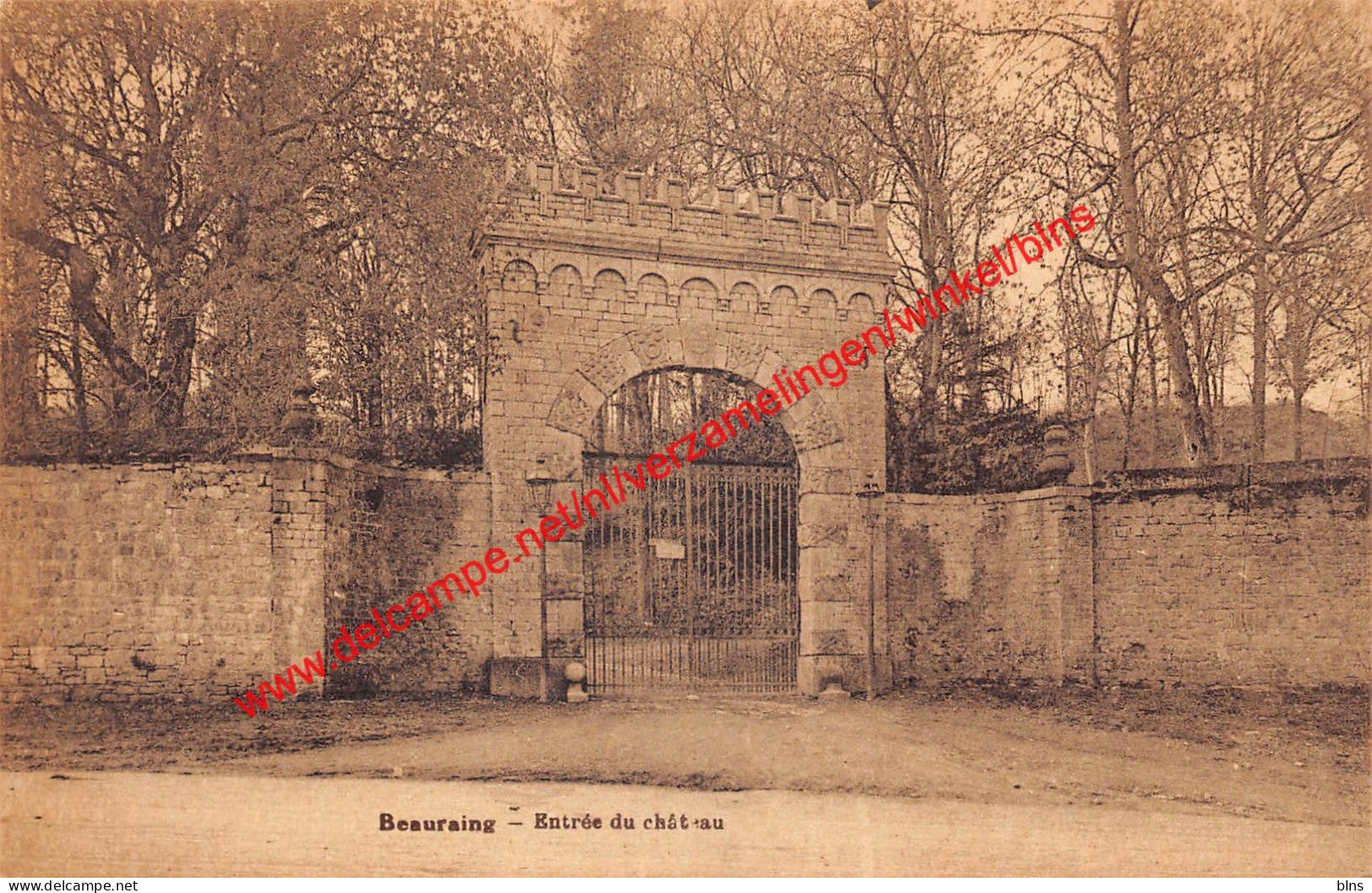 Entrée du Château - Beauraing
