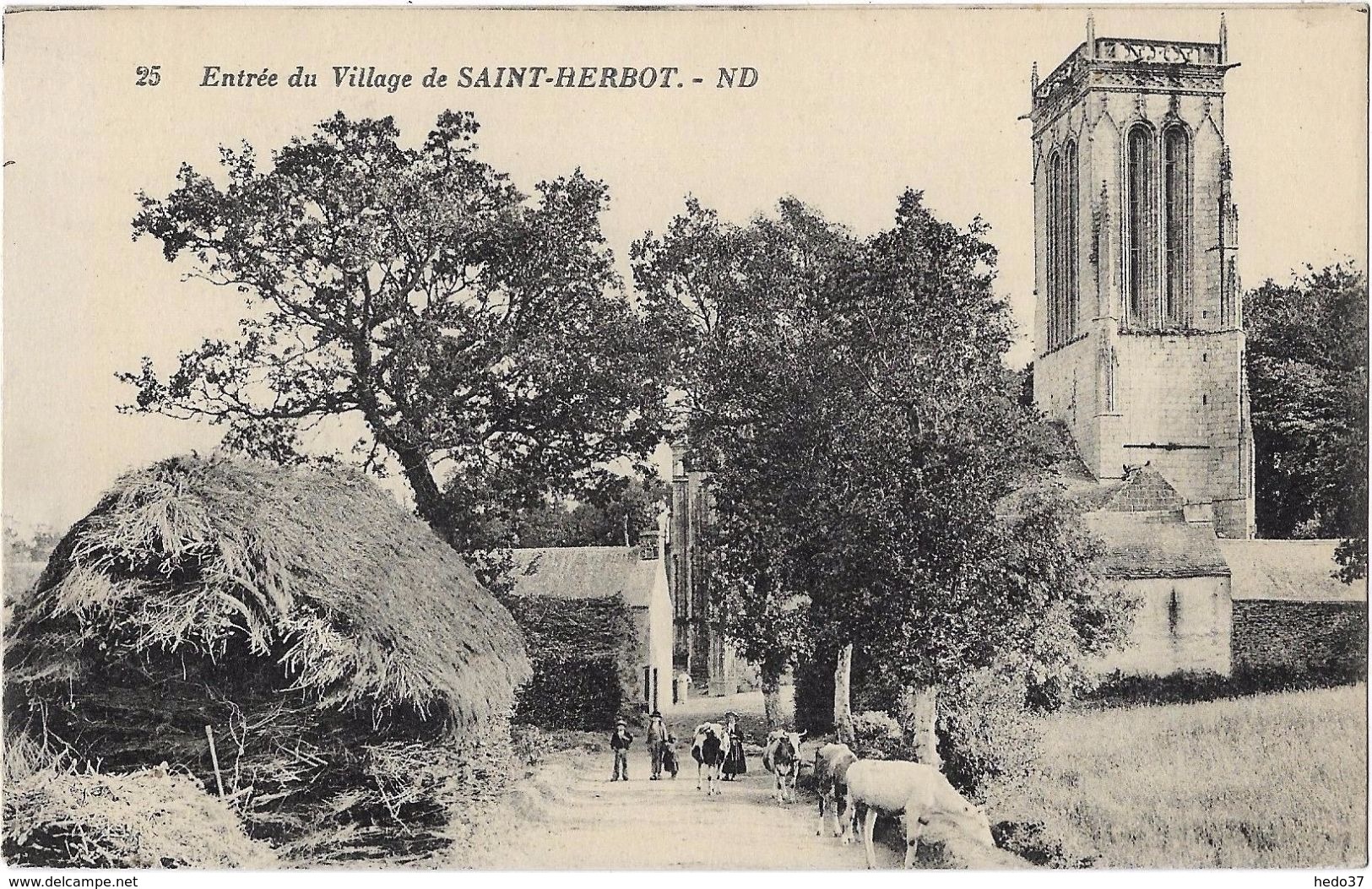 Entrée du Village de Saint-Herbot