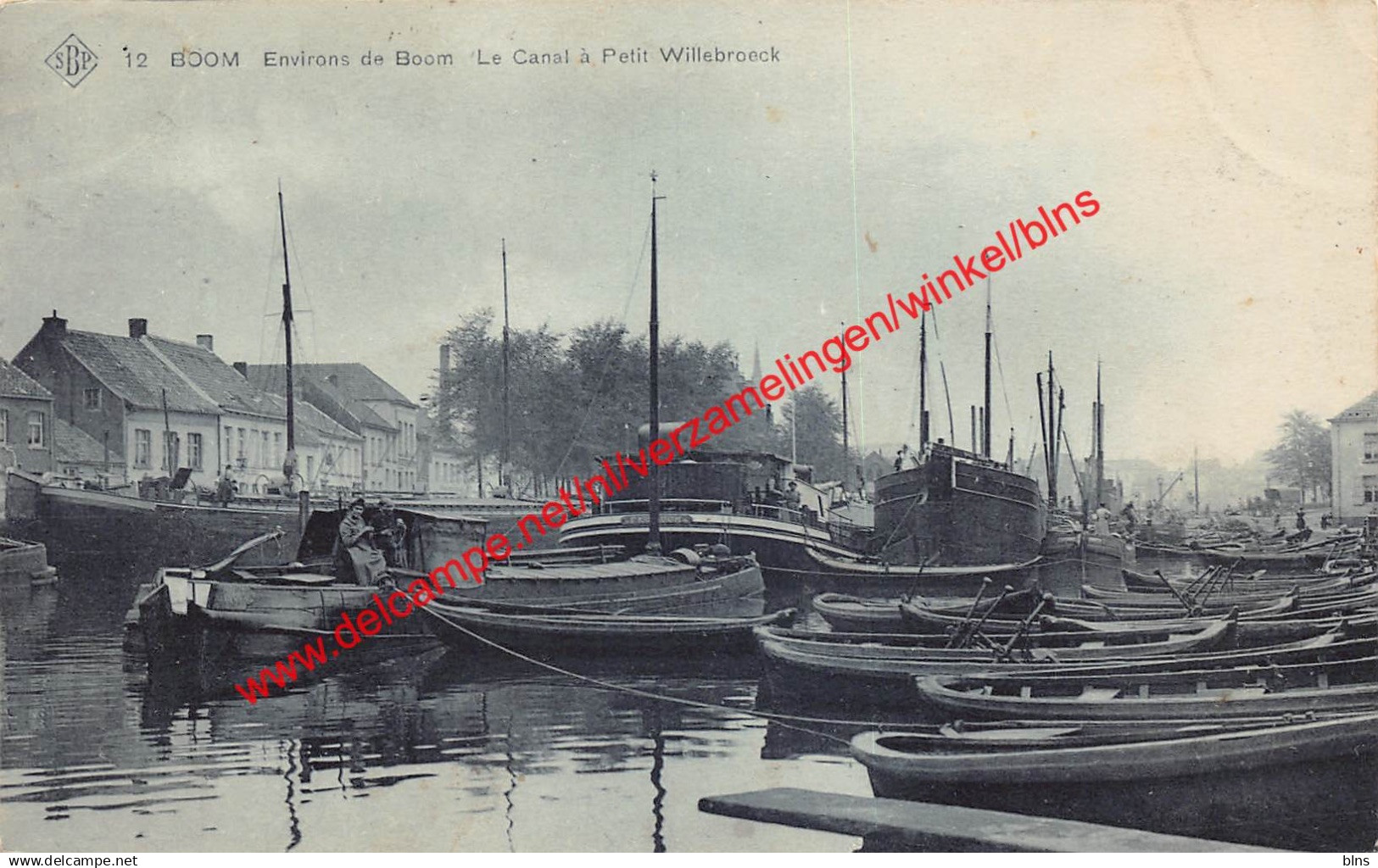 Environs de Boom - le Canal à Petit Willebroeck - Boom