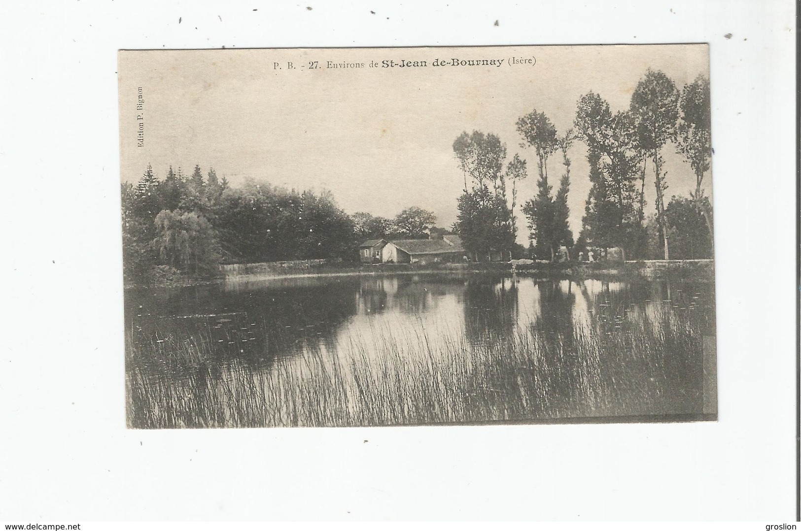 ENVIRONS DE SAINT JEAN DE BOURNAY (ISERE) 27    1916