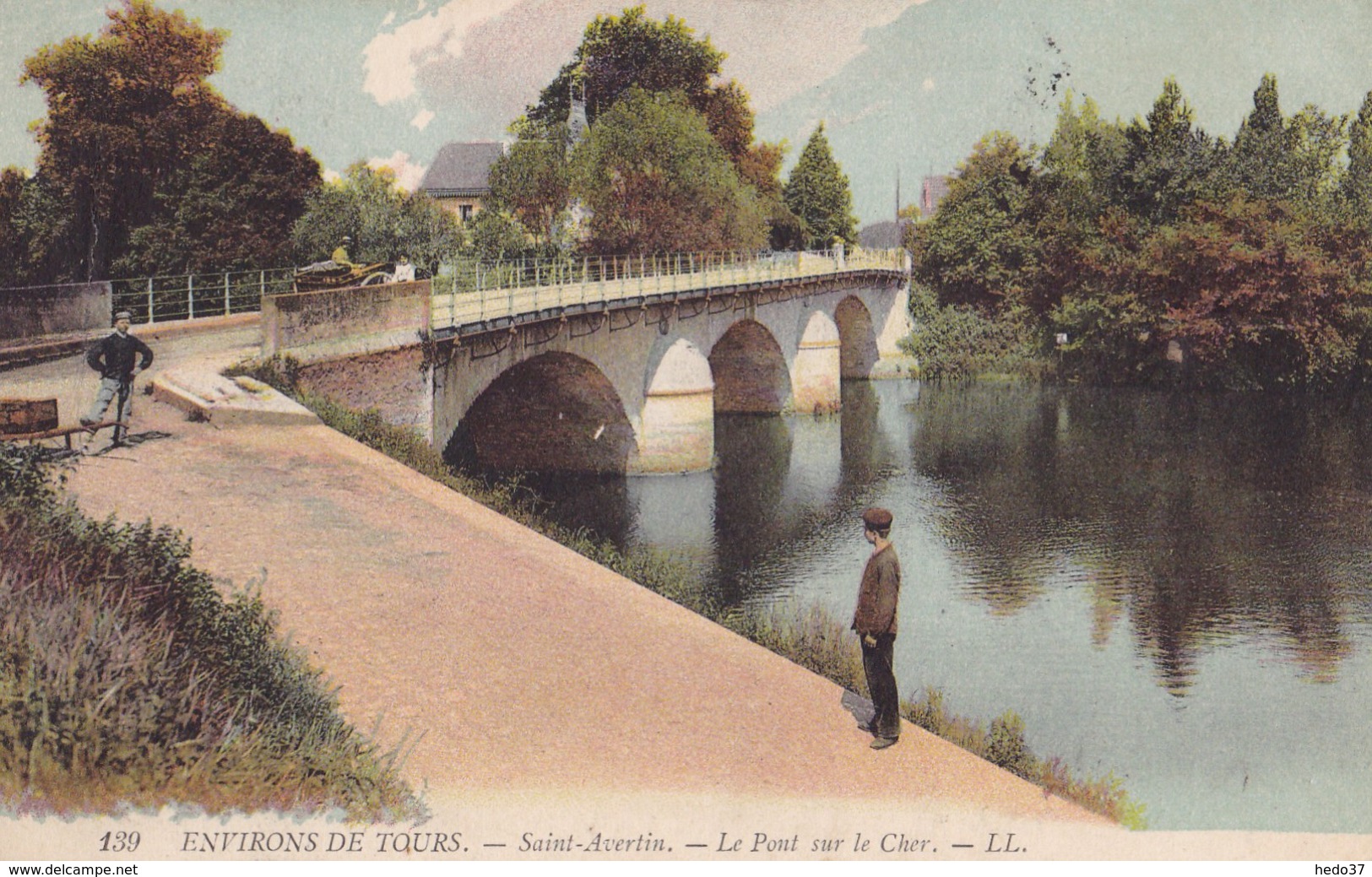 Environs de Tours - Saint-Avertin - Le Pont sur le Cher
