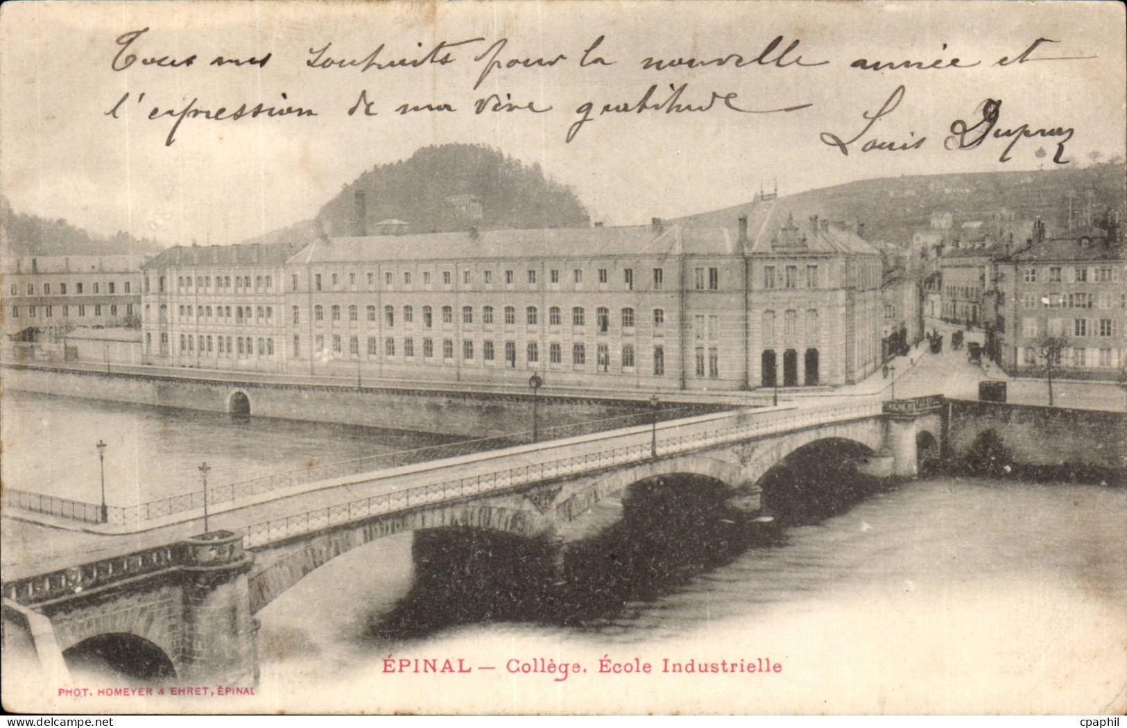 Epinal - Colege - Ecole Industrielle - CPA