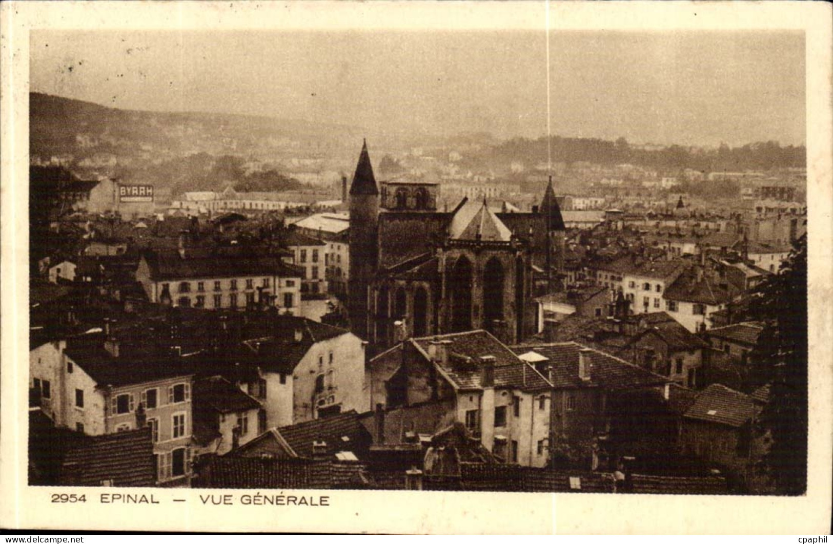 Epinal CPA Vue generale