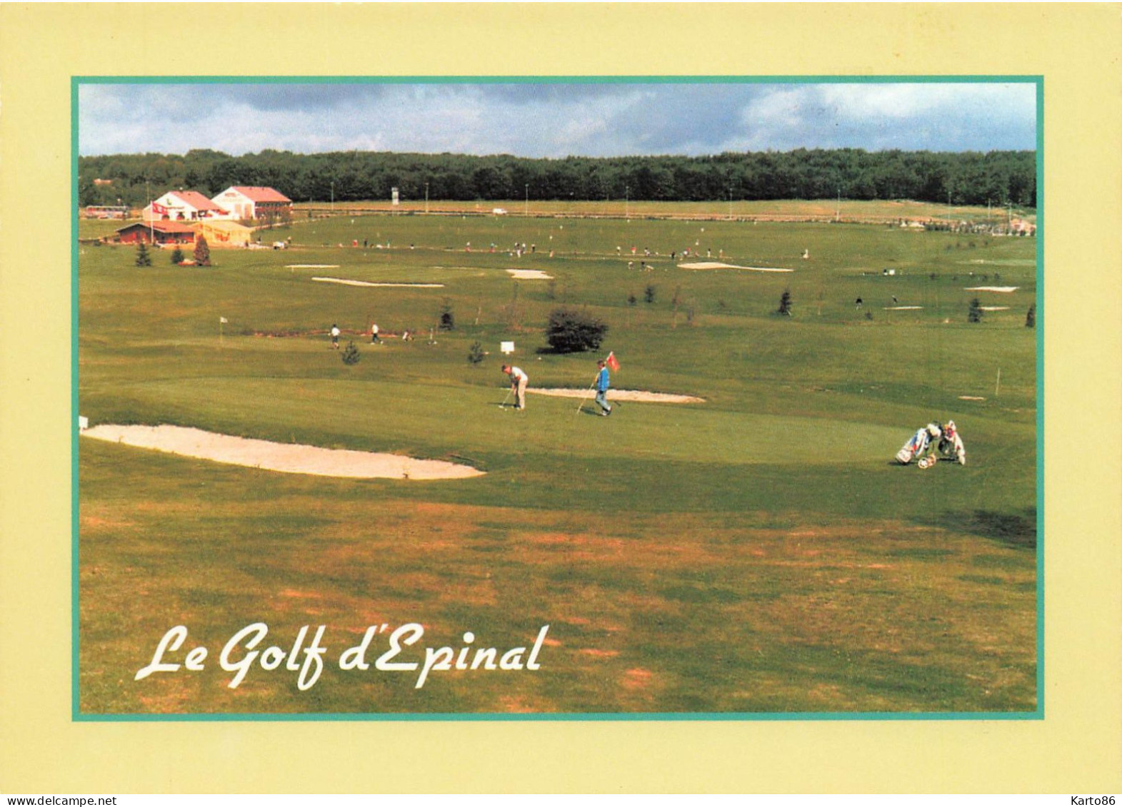 épinal * le golf * thème sport golfeur link links