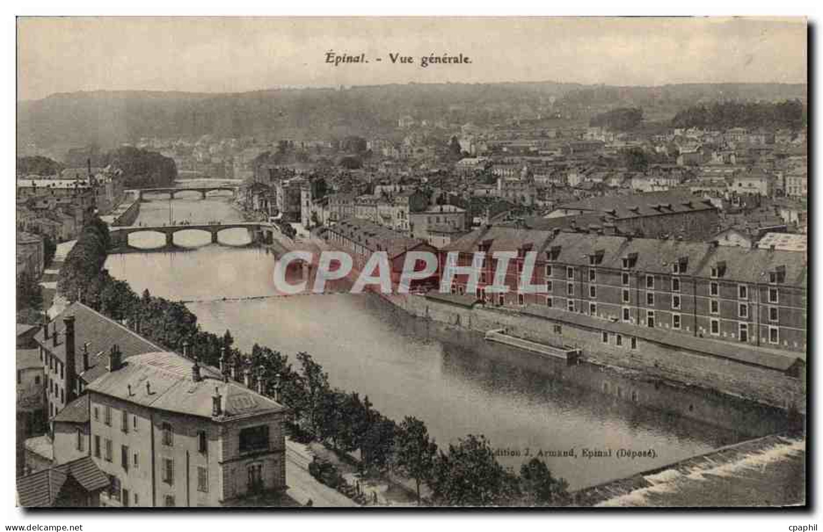 Epinal - Vue Generale - CPA