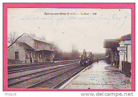 EPINAY SUR ORGE    LA GARE