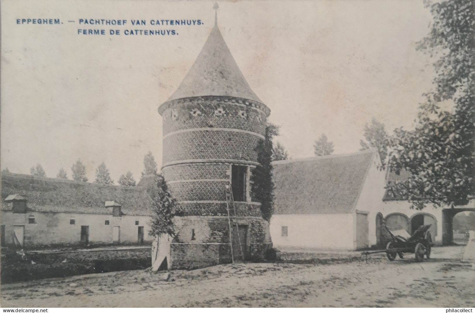 Eppegem - Eppeghem (Zemst) Pachthoef van Cattenhuys 19?? Rare - Zeldzaam