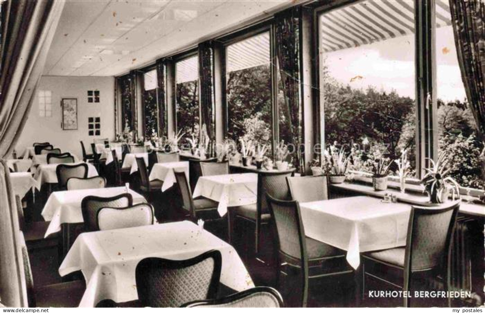Eppenhain Kelkheim Taunus Hessen Kurhotel-Bergfrieden Restaurant Speisesaal Terr