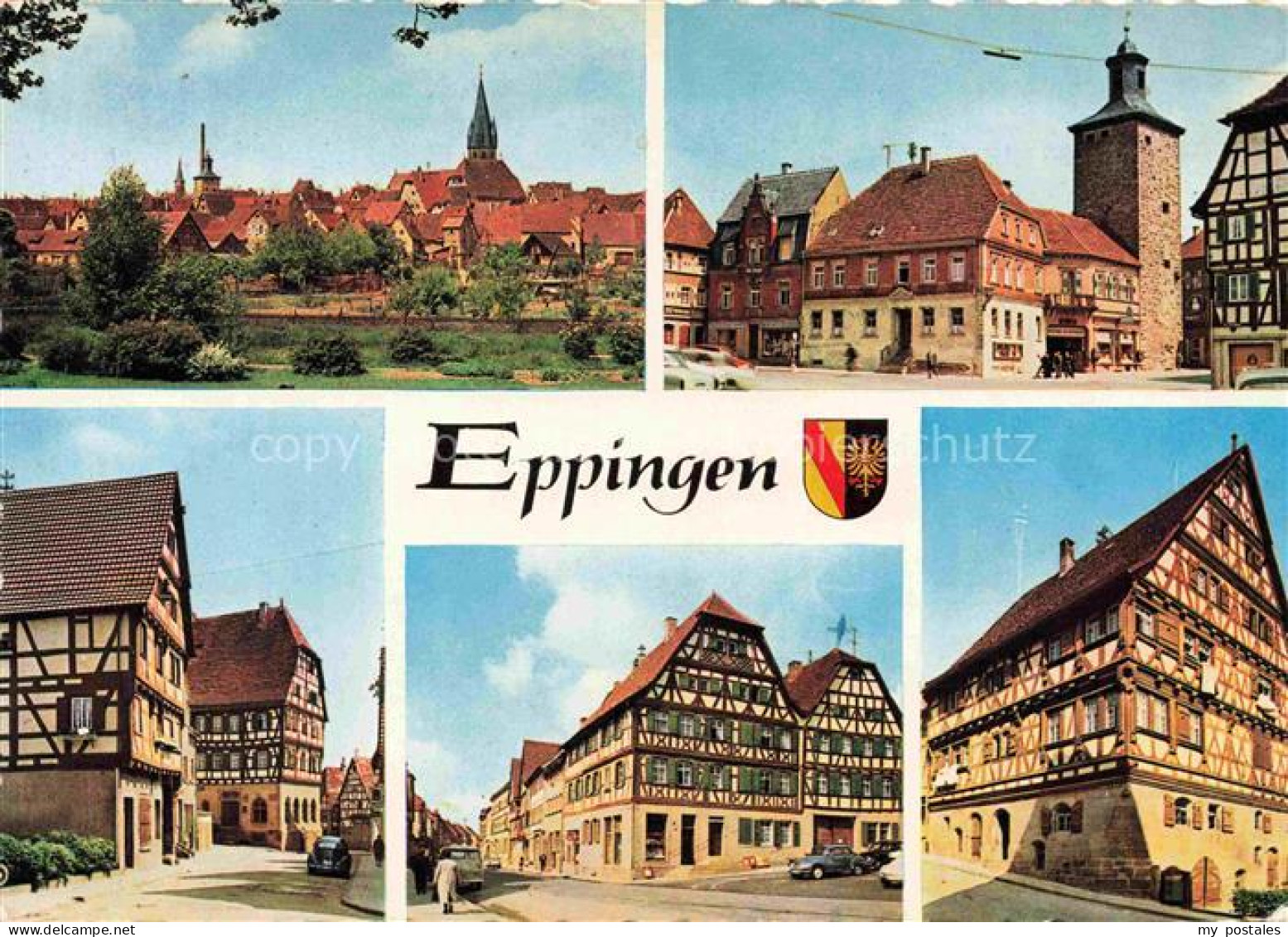 Eppingen Fachwerk Altstadt Kirche Turm Marktplatz Panorama Kurhotel-an-der-Weser