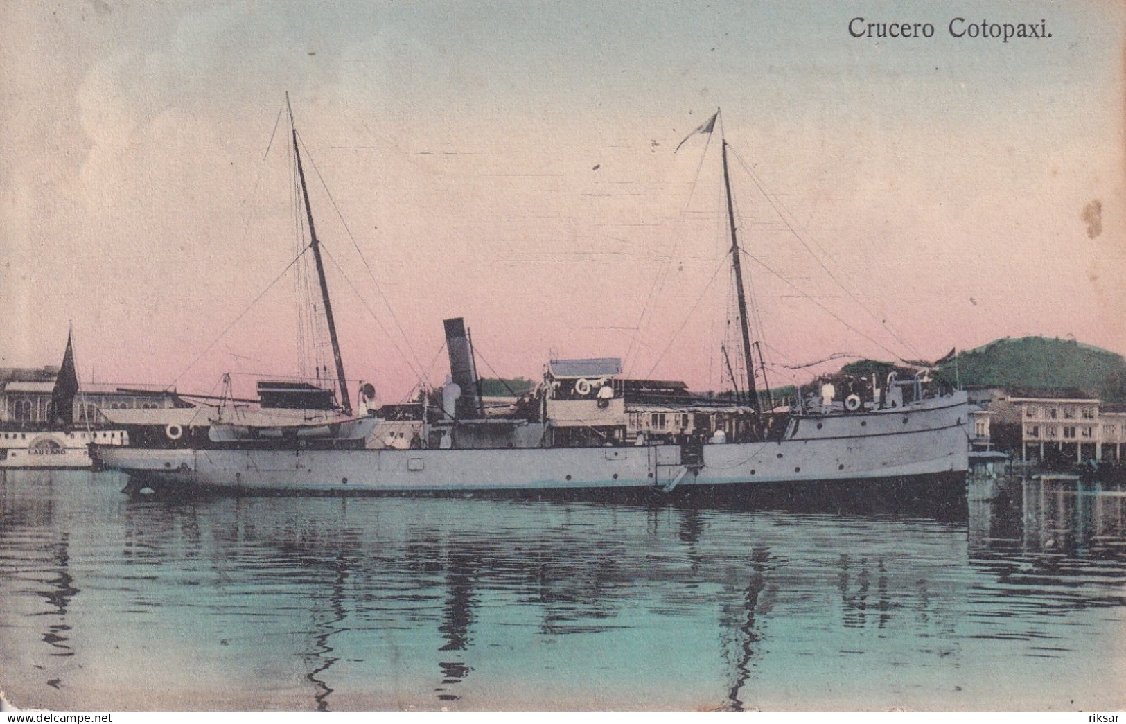 EQUATEUR(BATEAU DE GUERRE COTOPAXI)