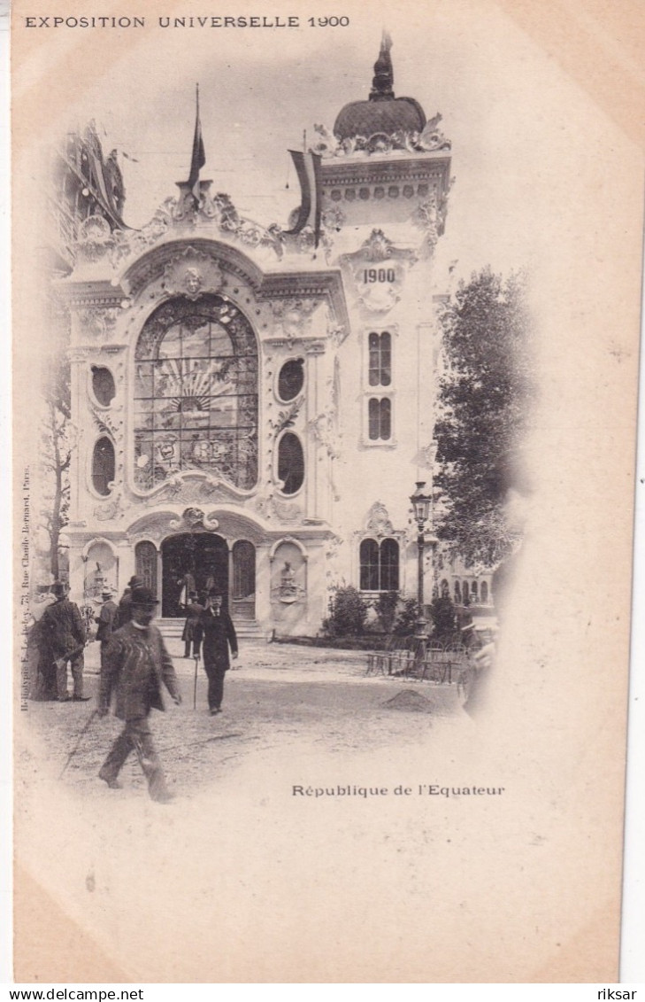 EQUATEUR(EXPOSITION PARIS 1900)