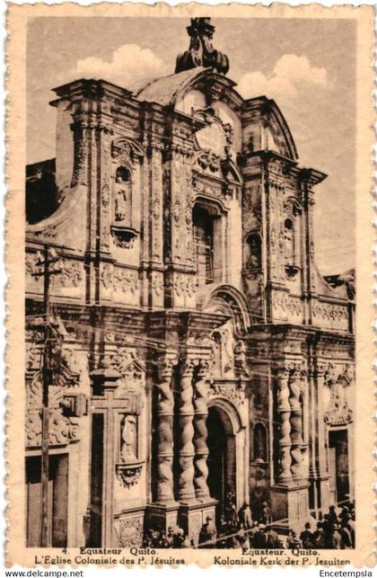 CPA Carte postale Equateur Quito Eglise colonniale des Jésuites  VM103773