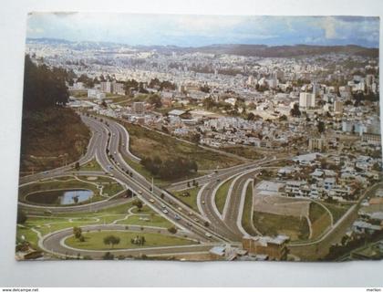 D155152 ECUADOR  - Modernas avenidas -San Juan en QUITO -stamp Productos del Mar -fish