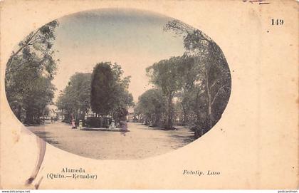 Ecuador - QUITO - Alameda - Ed. Laso 149