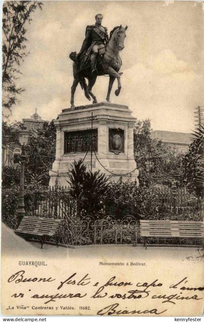 Guayaquil - Monumento a Bolivar - Ecuador