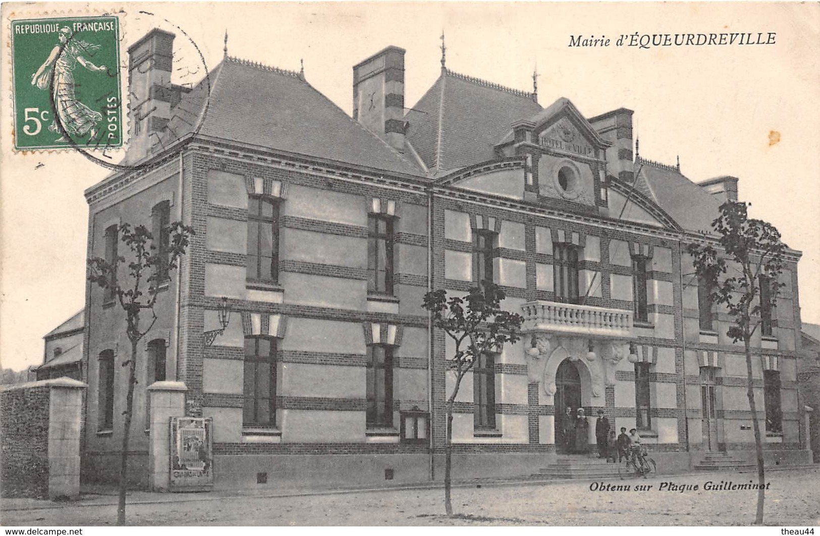 ¤¤  -   EQUEURDREVILLE   -   La Mairie      -  ¤¤