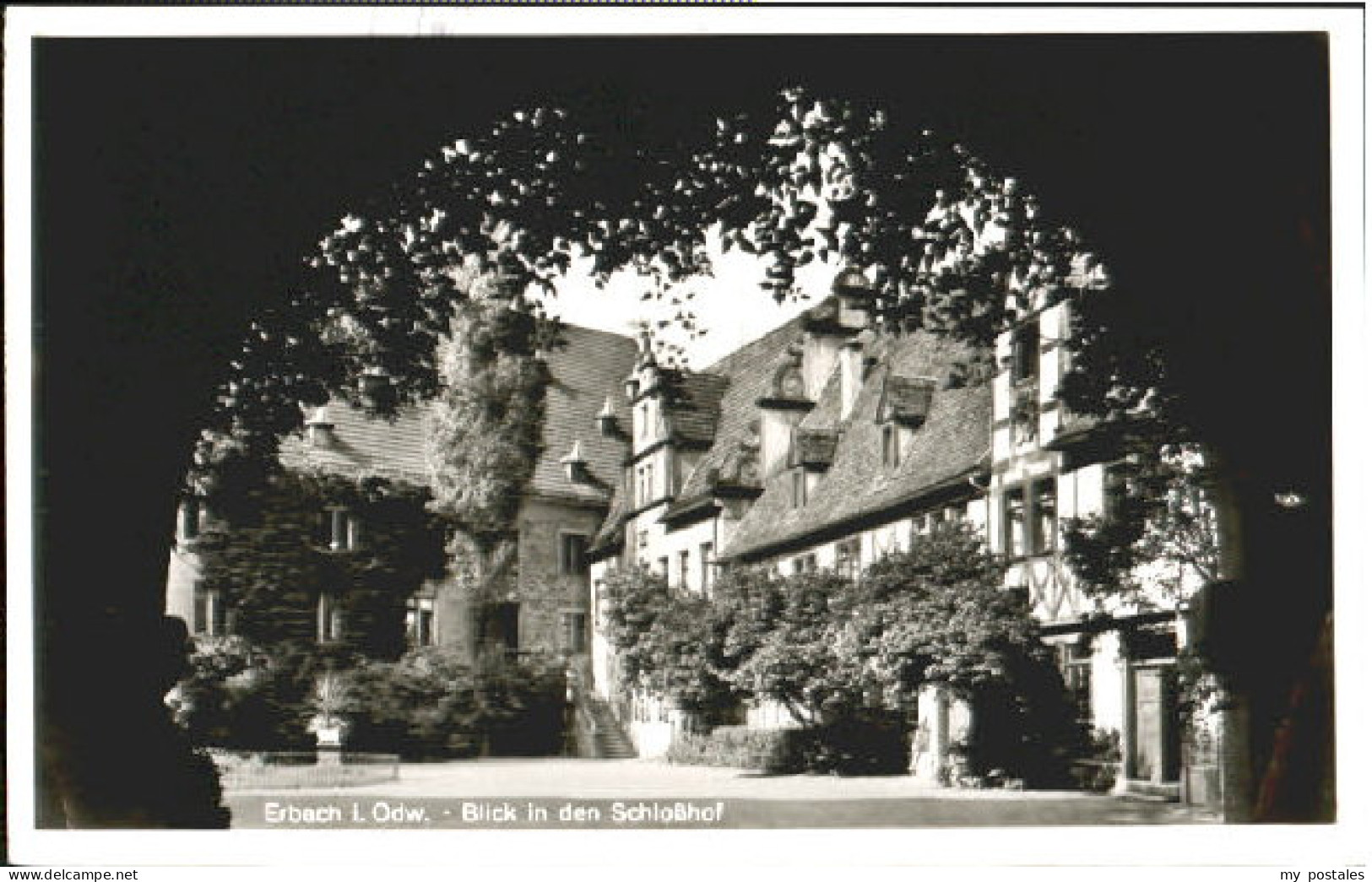 Erbach Odenwald Erbach Schlosshof x 1940