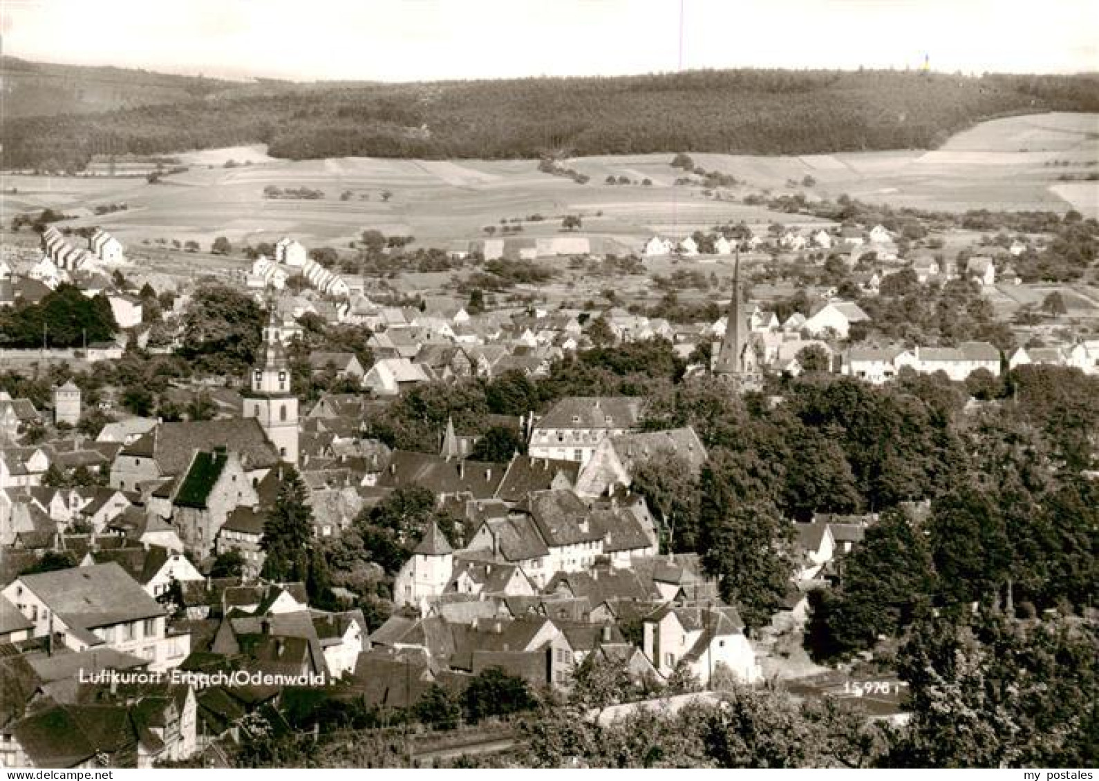 Erbach Odenwald Fliegeraufnahme