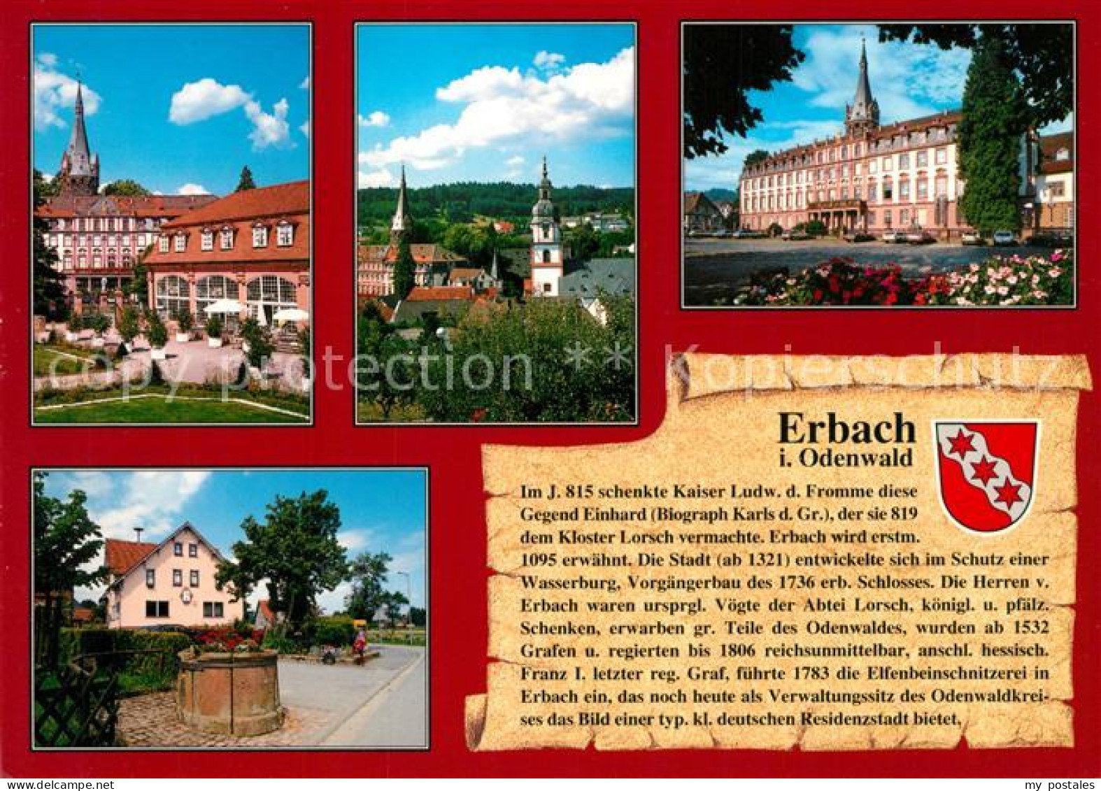 Erbach Odenwald Kloster Lorsch Wasserburg Schloss