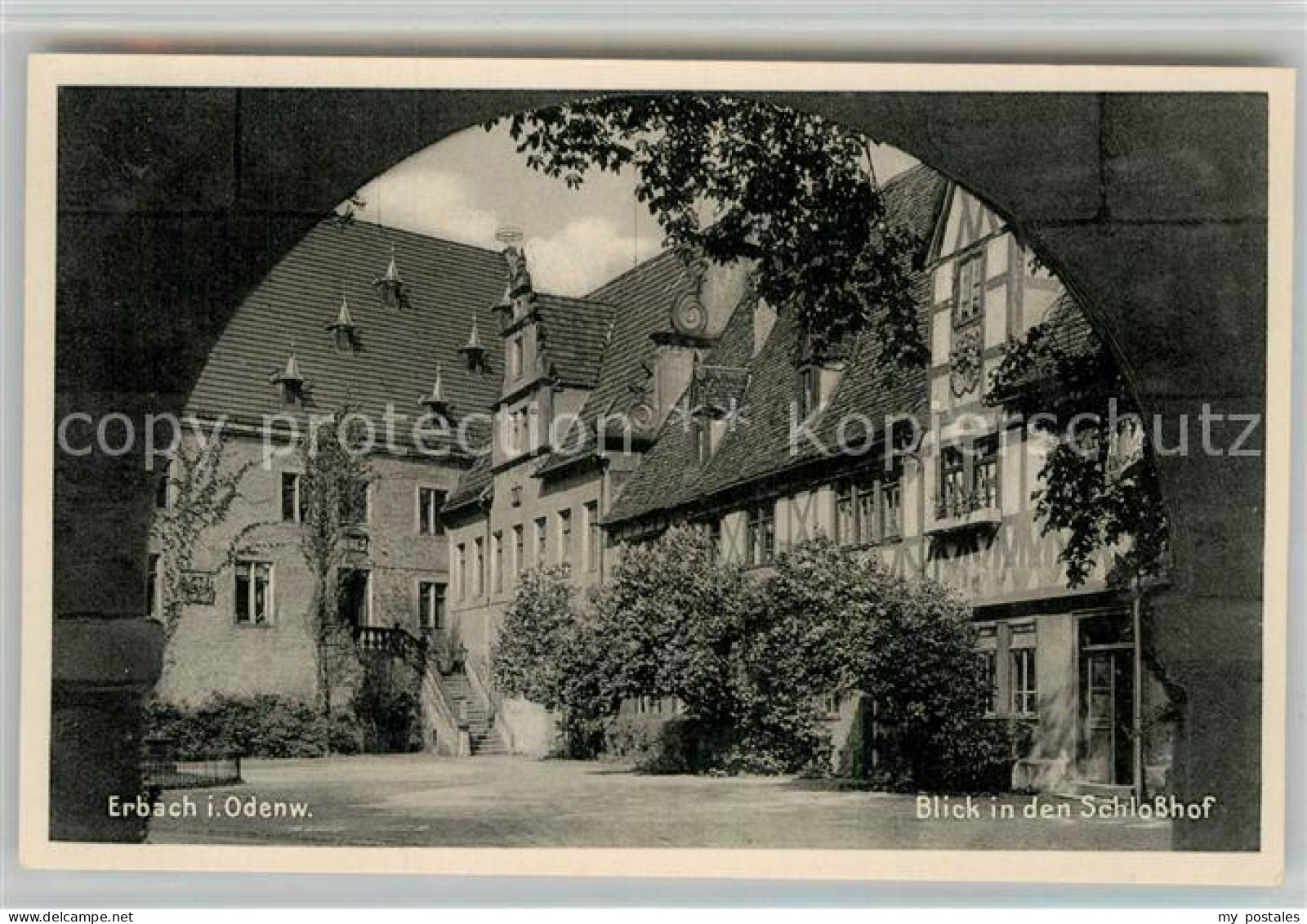 Erbach Odenwald Schlosshof